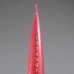 32cm Tall Red Pixie Advent Tapered Pillar Candles 